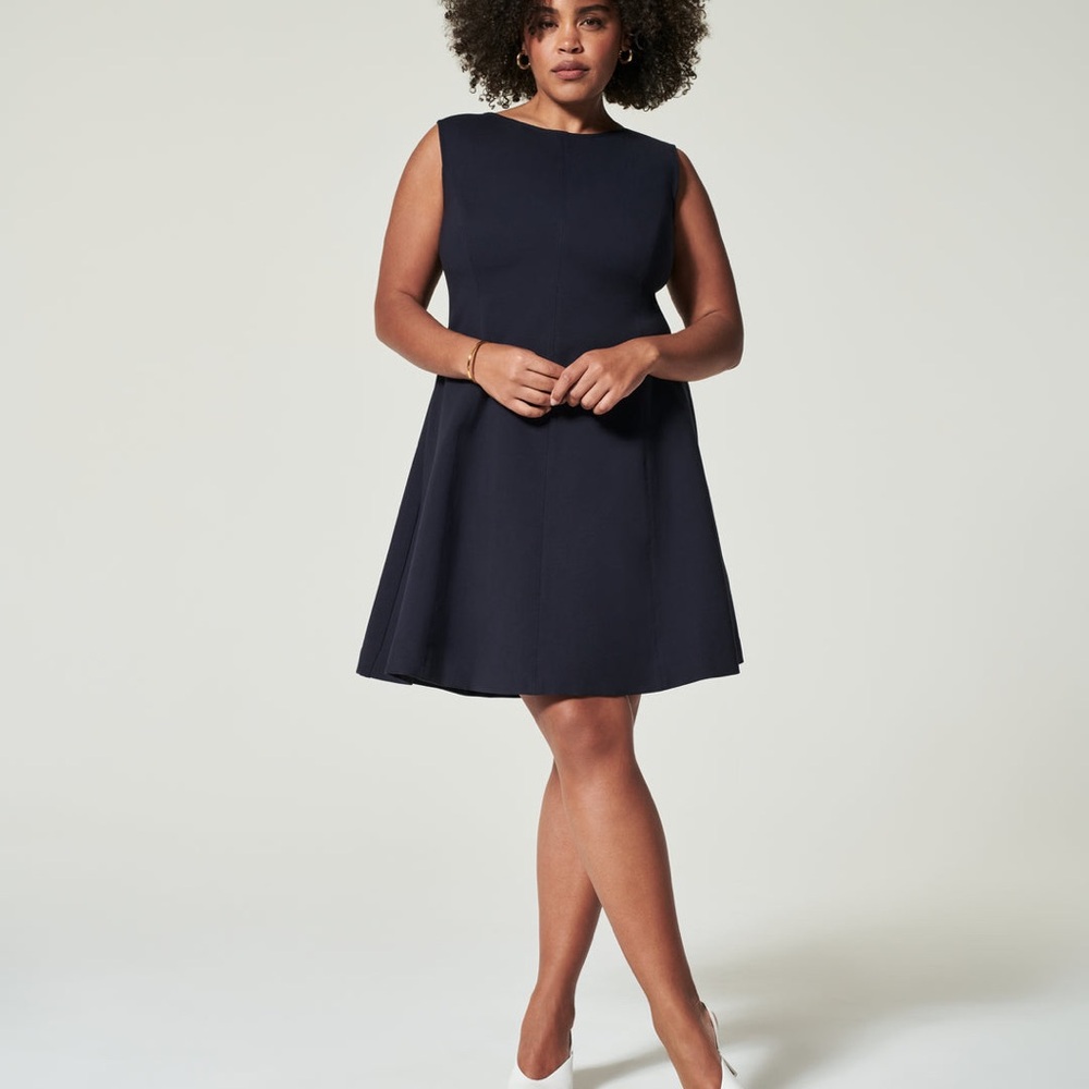 BNWT- Spanx Black Sleeveless Dress